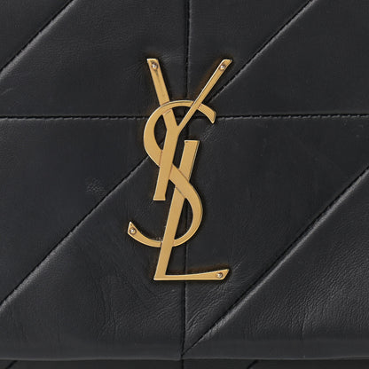 Saint Laurent Lambskin Patchwork Monogram Medium Jamie Black 9 of 13