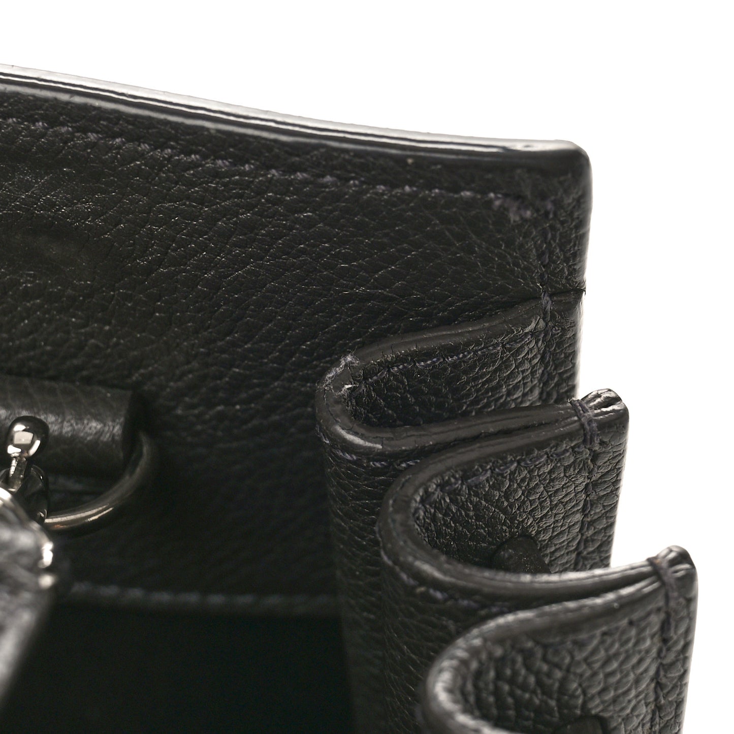SAINT LAURENT Grain De Poudre Small Sac De Jour Dark Smog