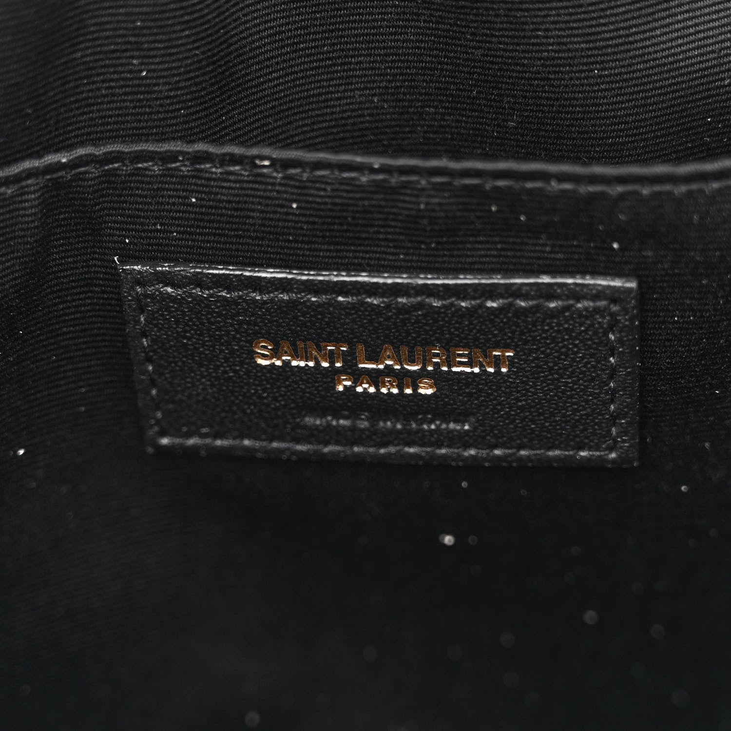 Saint Laurent Calfskin Matelasse Monogram Lou Camera Bag Dark Latte 6 of 10