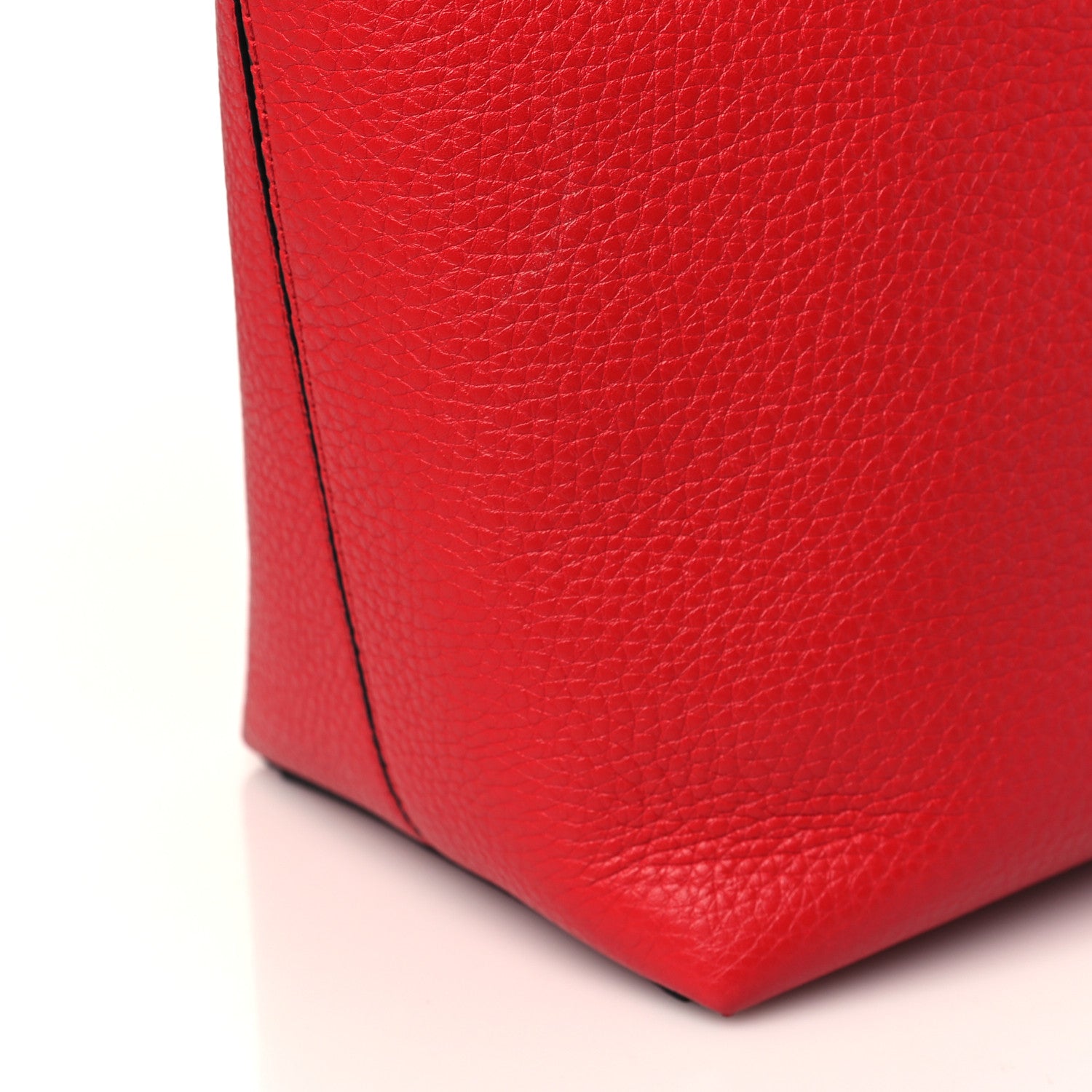 Valentino Garavani Grained Calfskin Rockstud Shoulder Tote Rouge Pur 10 of 10