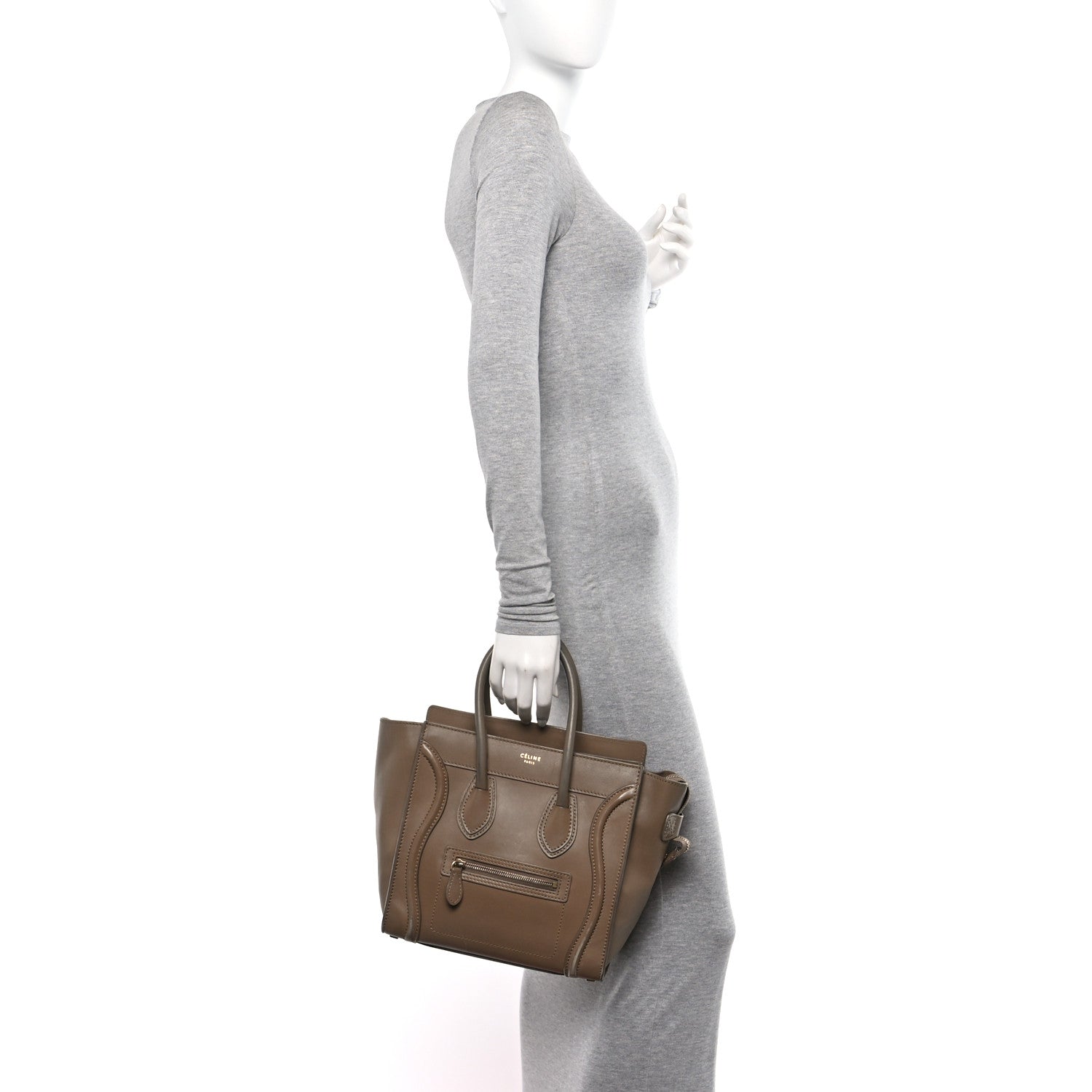 Celine Smooth Calfskin Micro Luggage 2 of 13