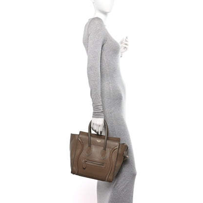 Celine Smooth Calfskin Micro Luggage 2 of 13