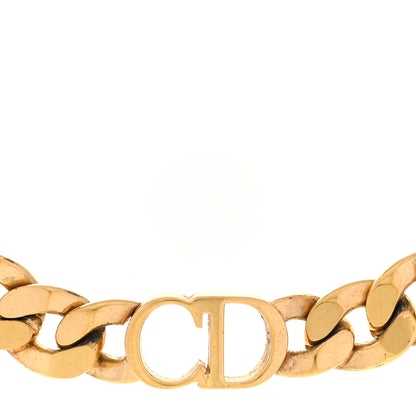 Christian Dior Danseuse Etoile Chain Choker Necklace Gold 4 of 6