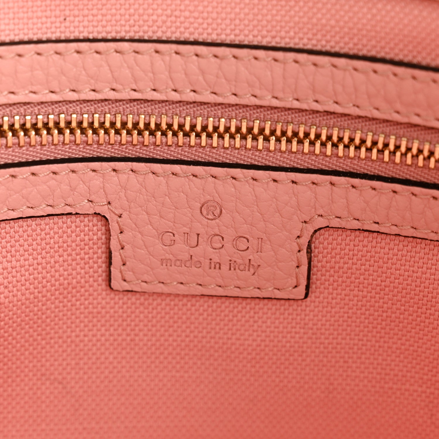 Gucci New Denim GG Monogram Calfskin Love Parade Small Jackie 1961 Hobo Light Pink 6 of 15