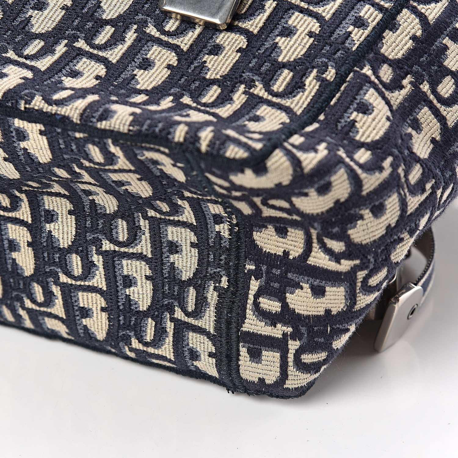 Christian Dior Oblique Backpack Blue White 6 of 11