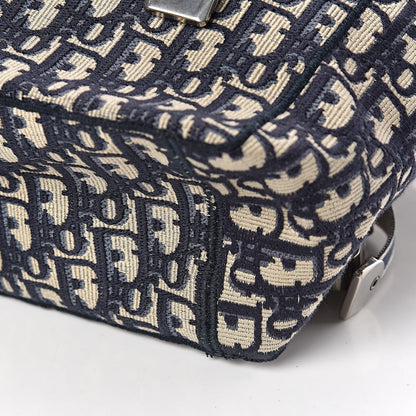 Christian Dior Oblique Backpack Blue White 6 of 11