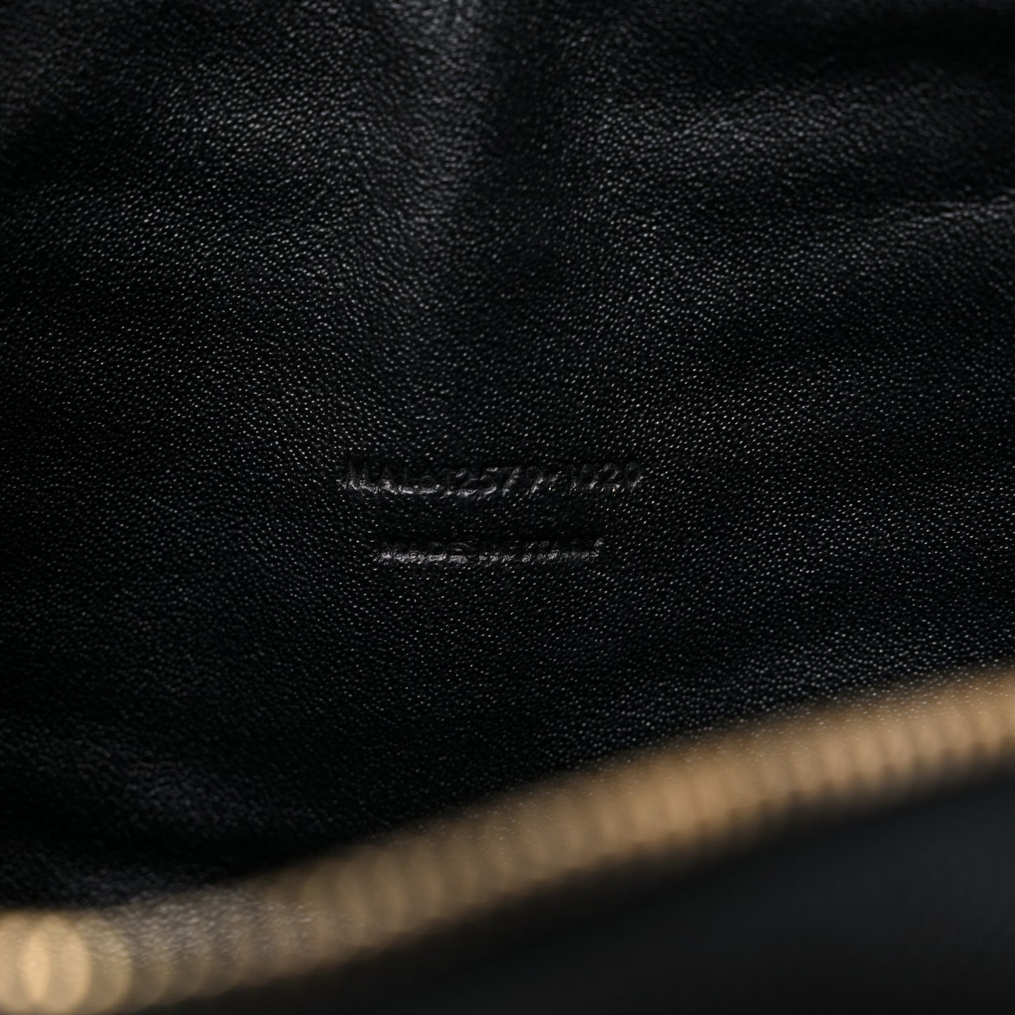 Grain De Poudre Matelasse Monogram Mini Lou Camera Bag Black
