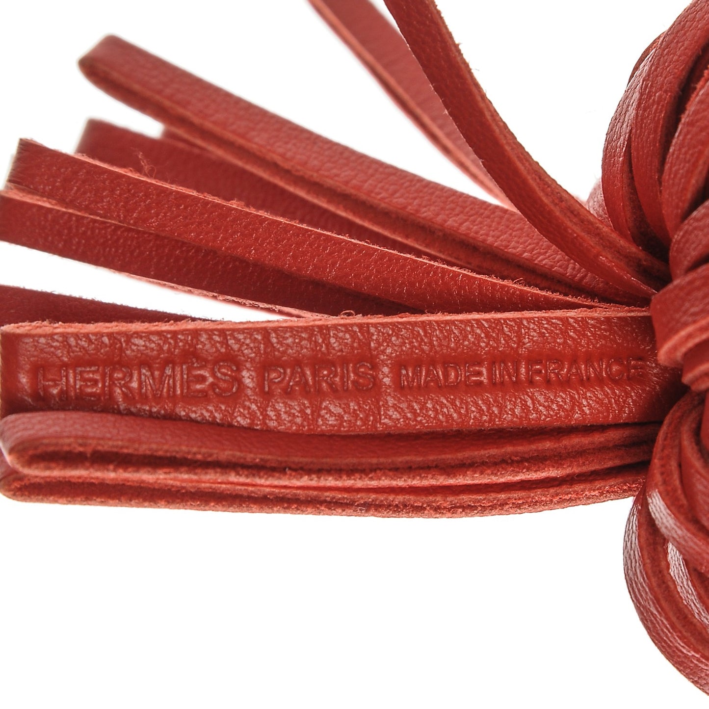 Lambskin Carmen Tassel Key Holder Rouge Casaque
