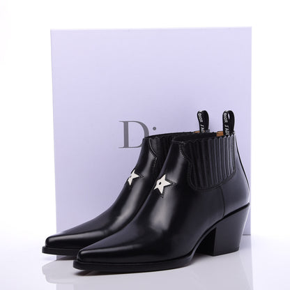 Christian Dior Matte Calfskin L.A. Ankle Boots 41 Black 9 of 9