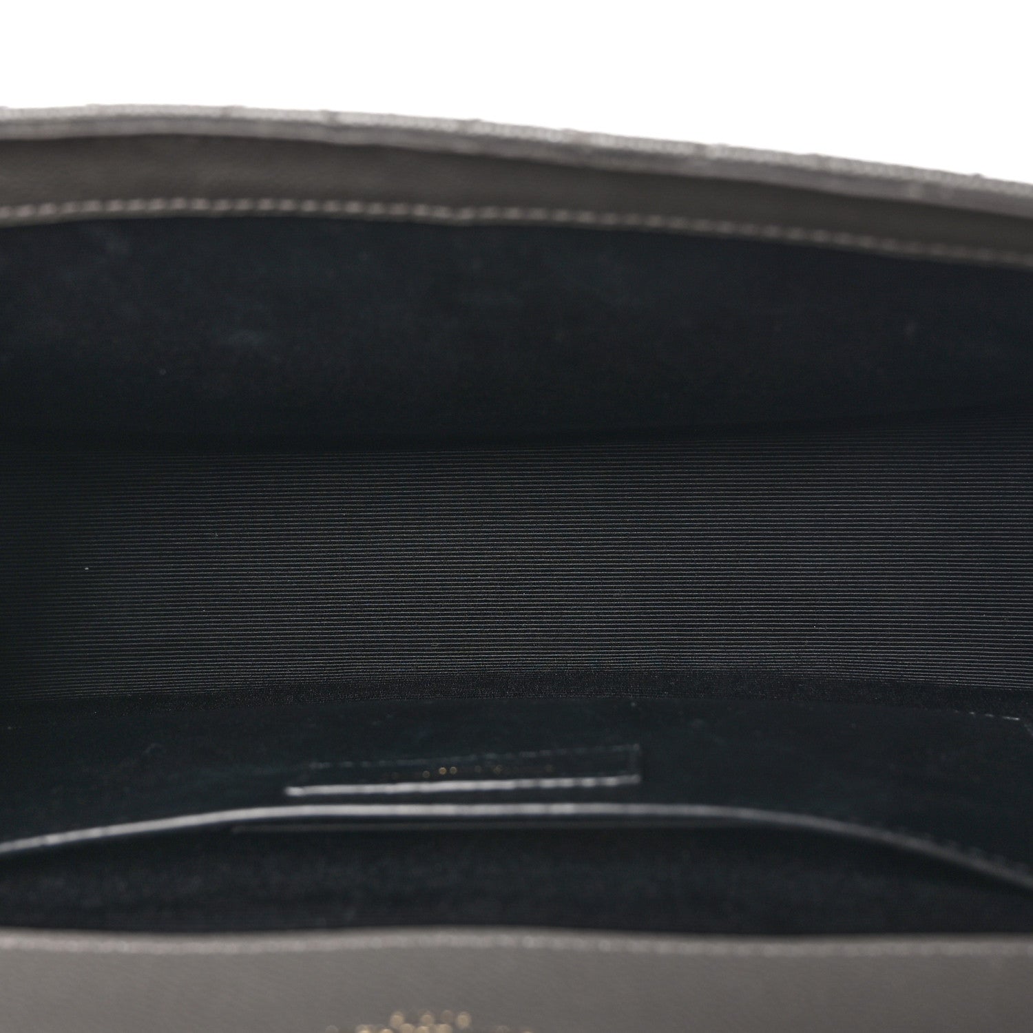 Saint Laurent Grain De Poudre Textured Mixed Matelasse Medium Triquilt Monogram Satchel Fog 5 of 11