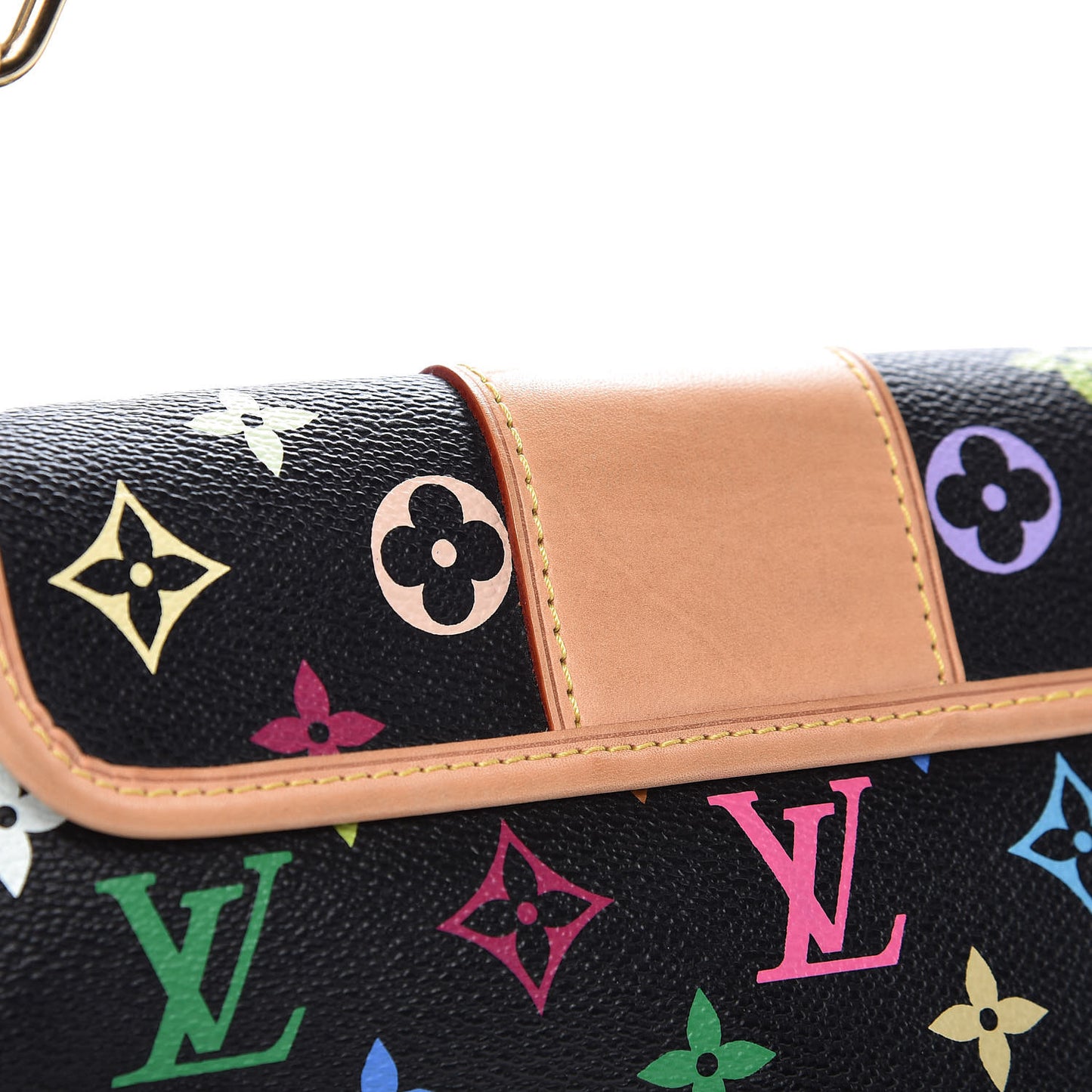Monogram Multicolor Patti Black