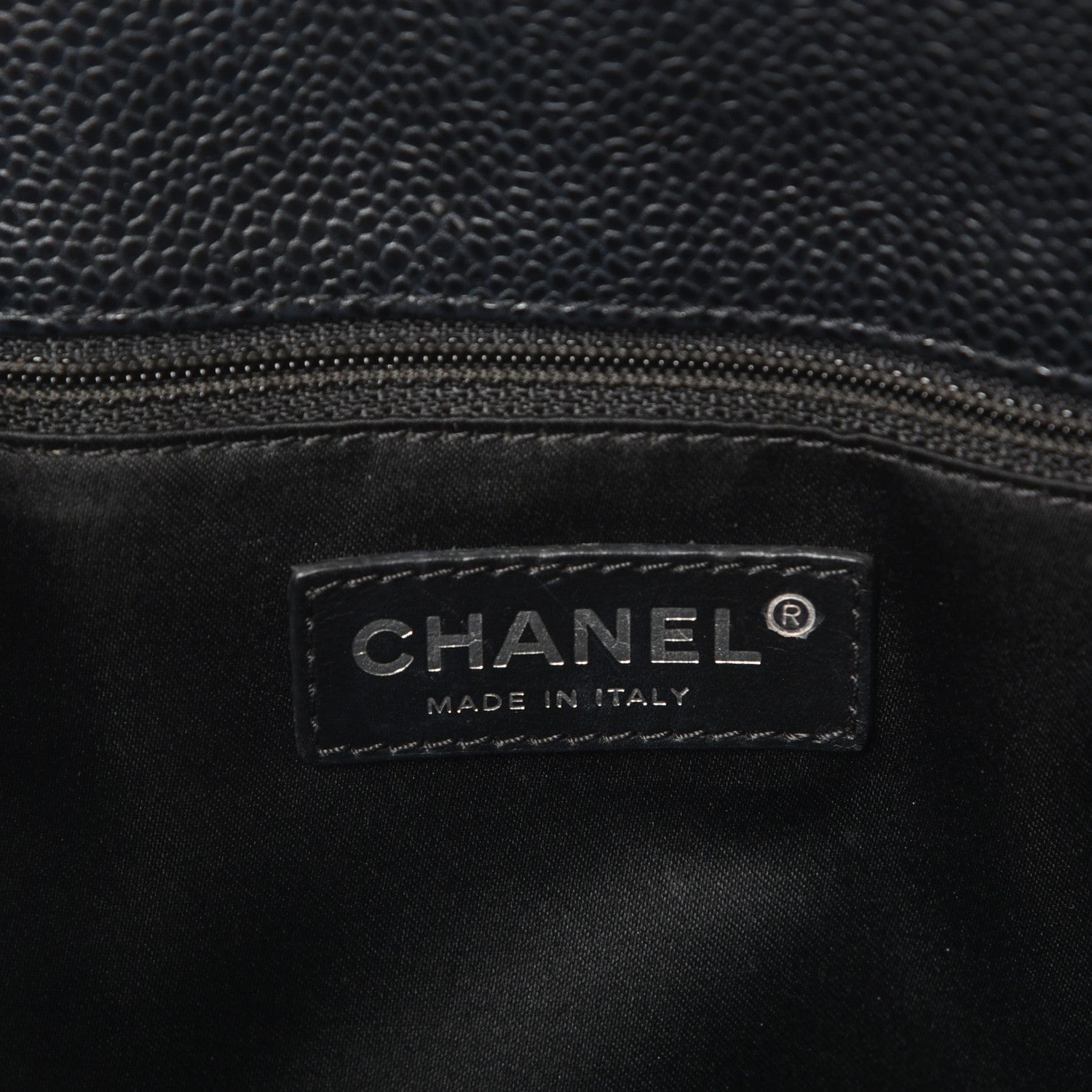 Chanel Caviar Quilted Grand Shopping Tote GST Black 6 of 14