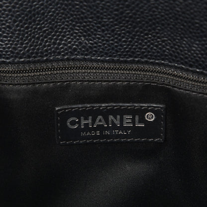 Chanel Caviar Quilted Grand Shopping Tote GST Black 6 of 14