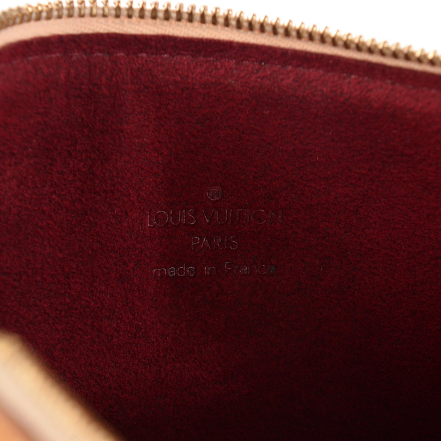 Monogram Multicolor Pochette Accessories White