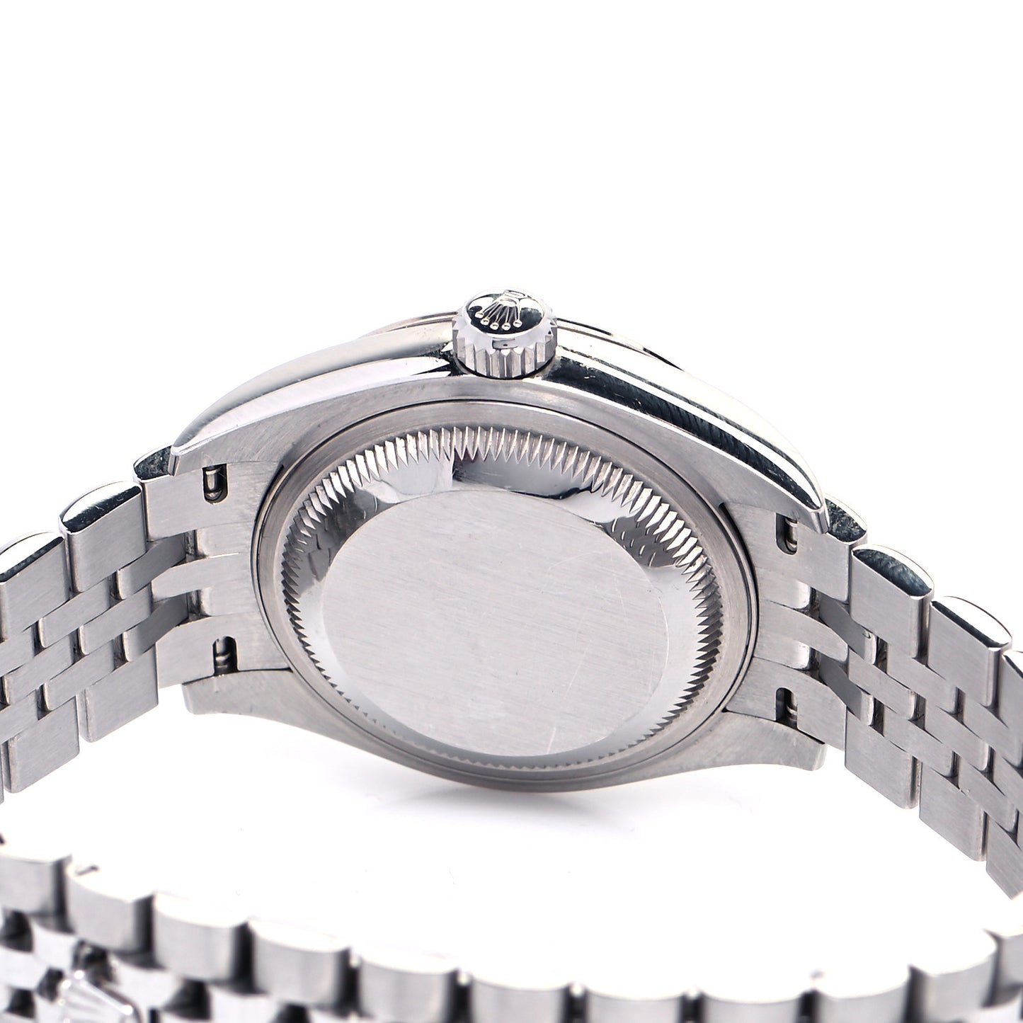 Stainless Steel 18K White Gold 28mm Oyster Perpetual Datejust Watch Silver Roman 279174