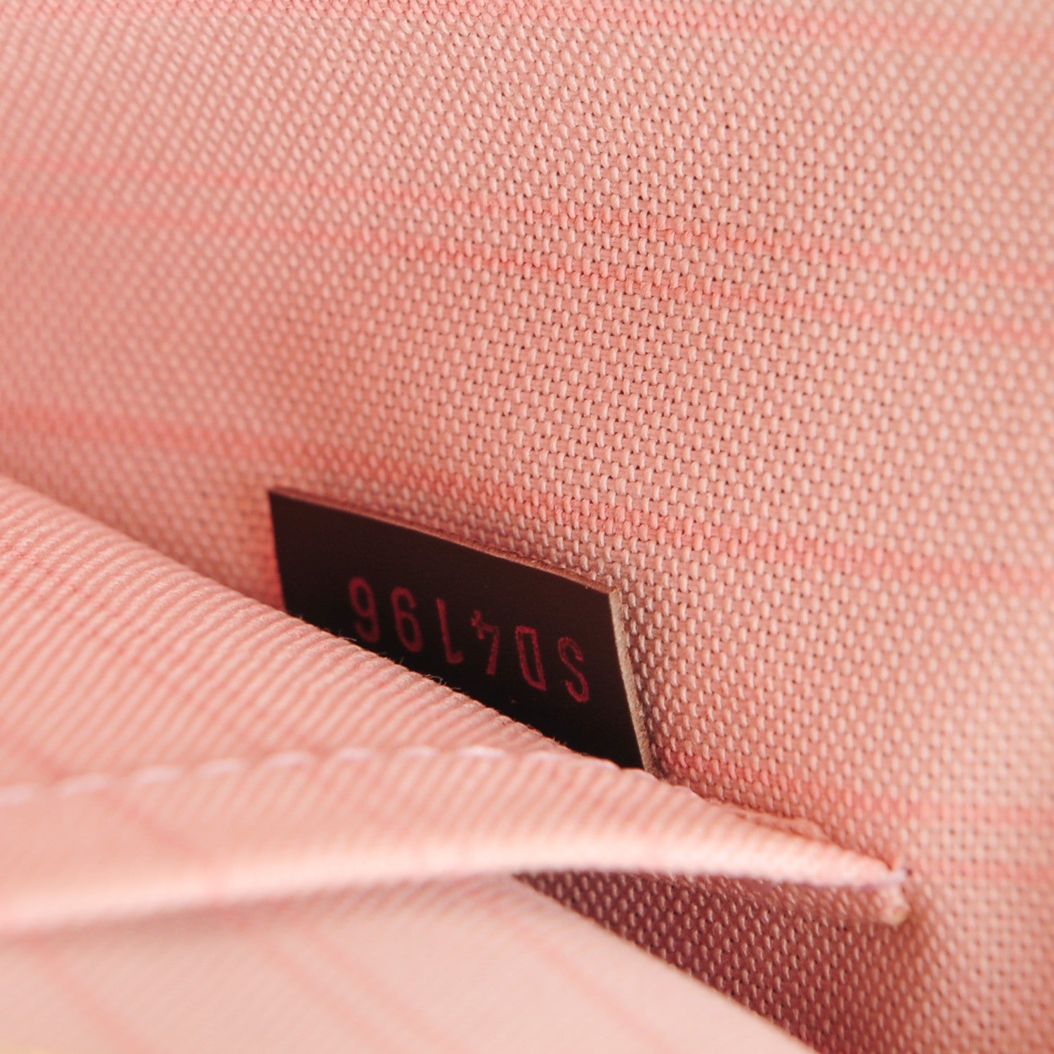 Louis Vuitton Damier Ebene Neverfull MM GM Pochette Rose Ballerine 8 of 8