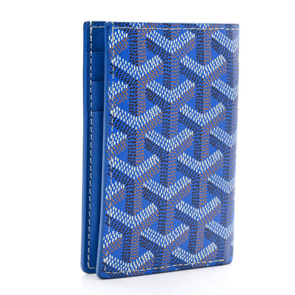 Goyard Goyardine Saint Pierre Card Holder Blue 3 of 7