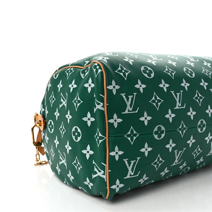 Louis Vuitton Calfskin Monogram Speedy P9 Bandouliere 40 Green 8 of 11