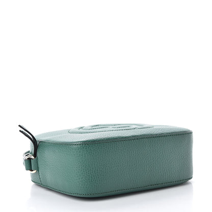 Gucci Pebbled Calfskin Small Soho Disco Bag Emerald Green 4 of 10