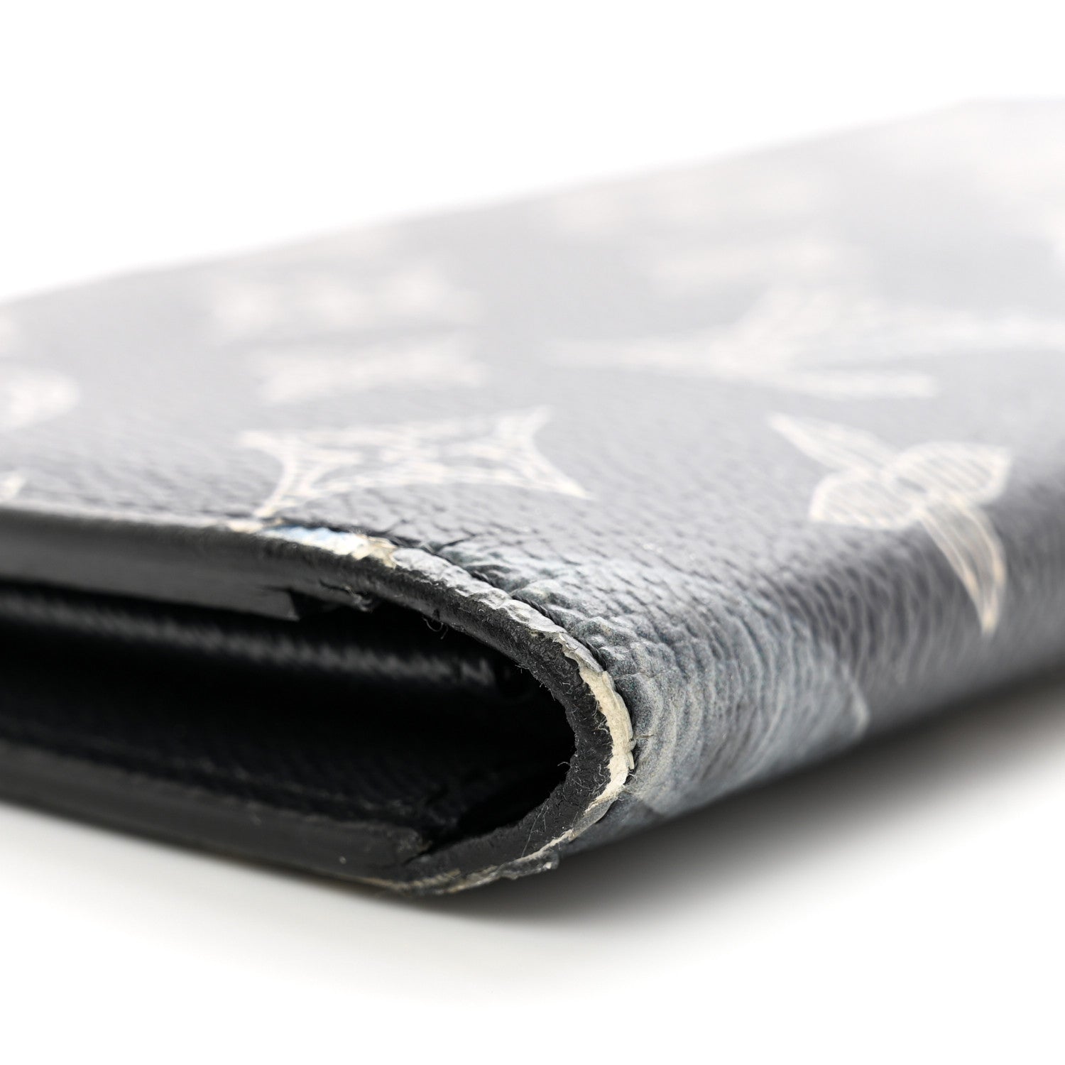 Louis Vuitton Savane Monogram Chapman Giraffe Brazza Wallet Encre 7 of 8
