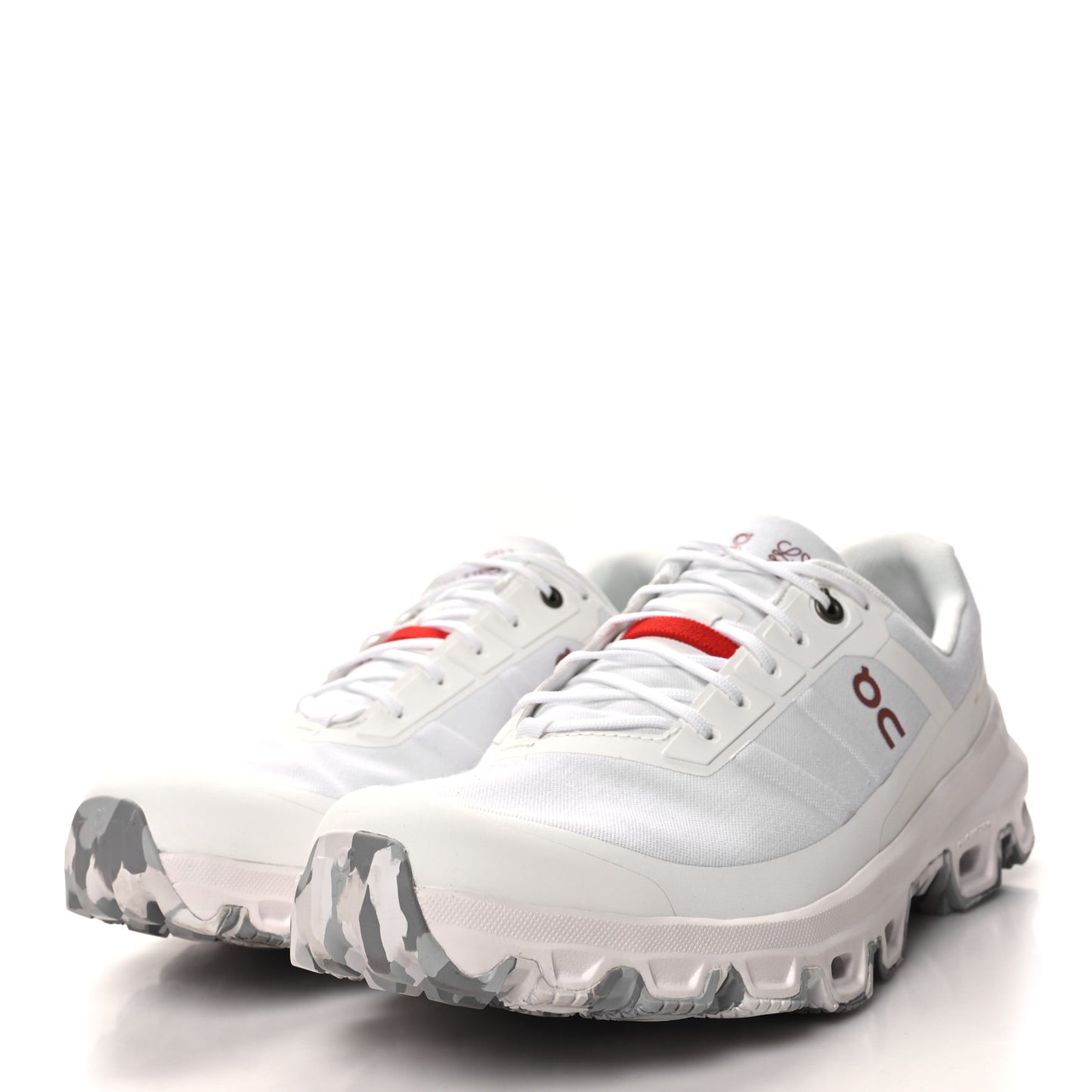 Nylon Mesh Men Cloudventure Sneakers 43 White