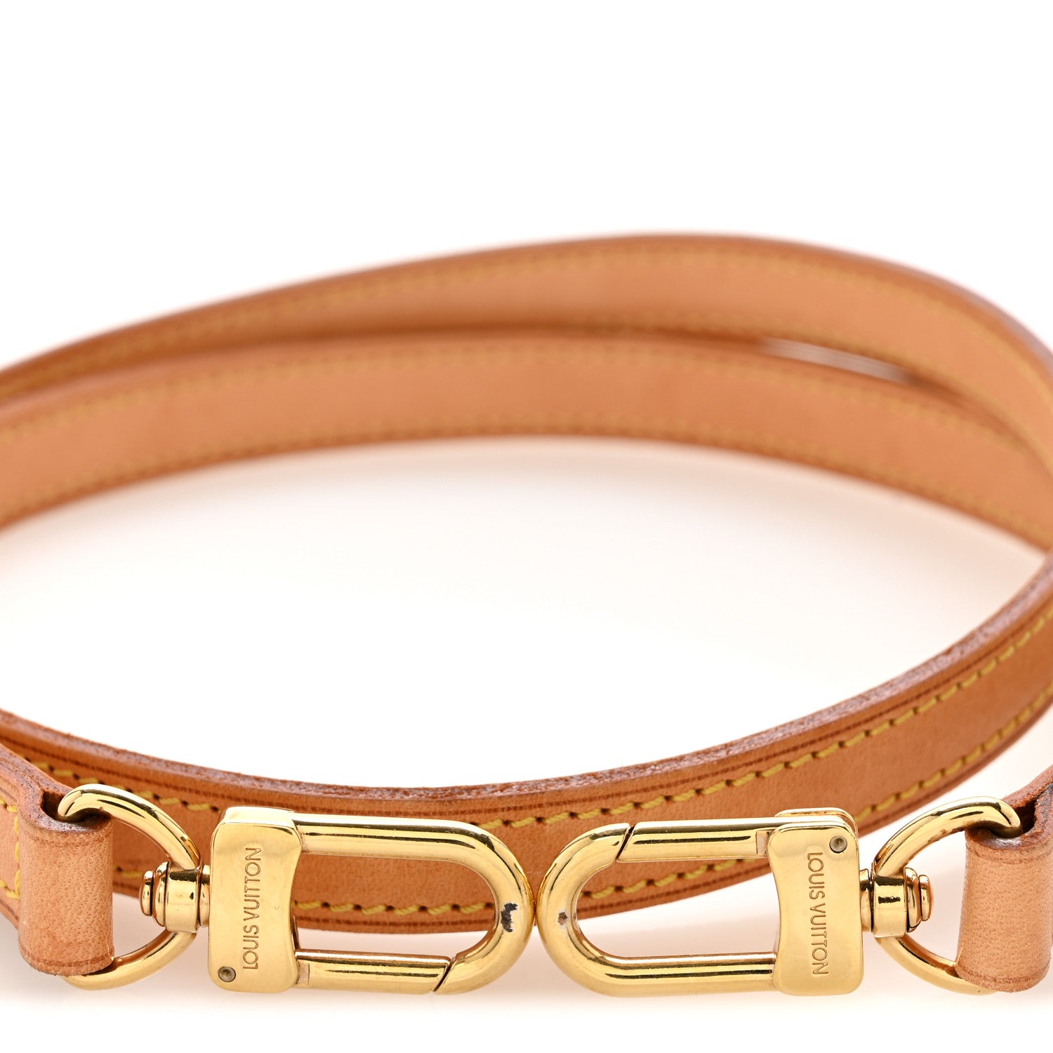 Louis Vuitton Vachetta 12mm Long Shoulder Strap VVN 3 of 8
