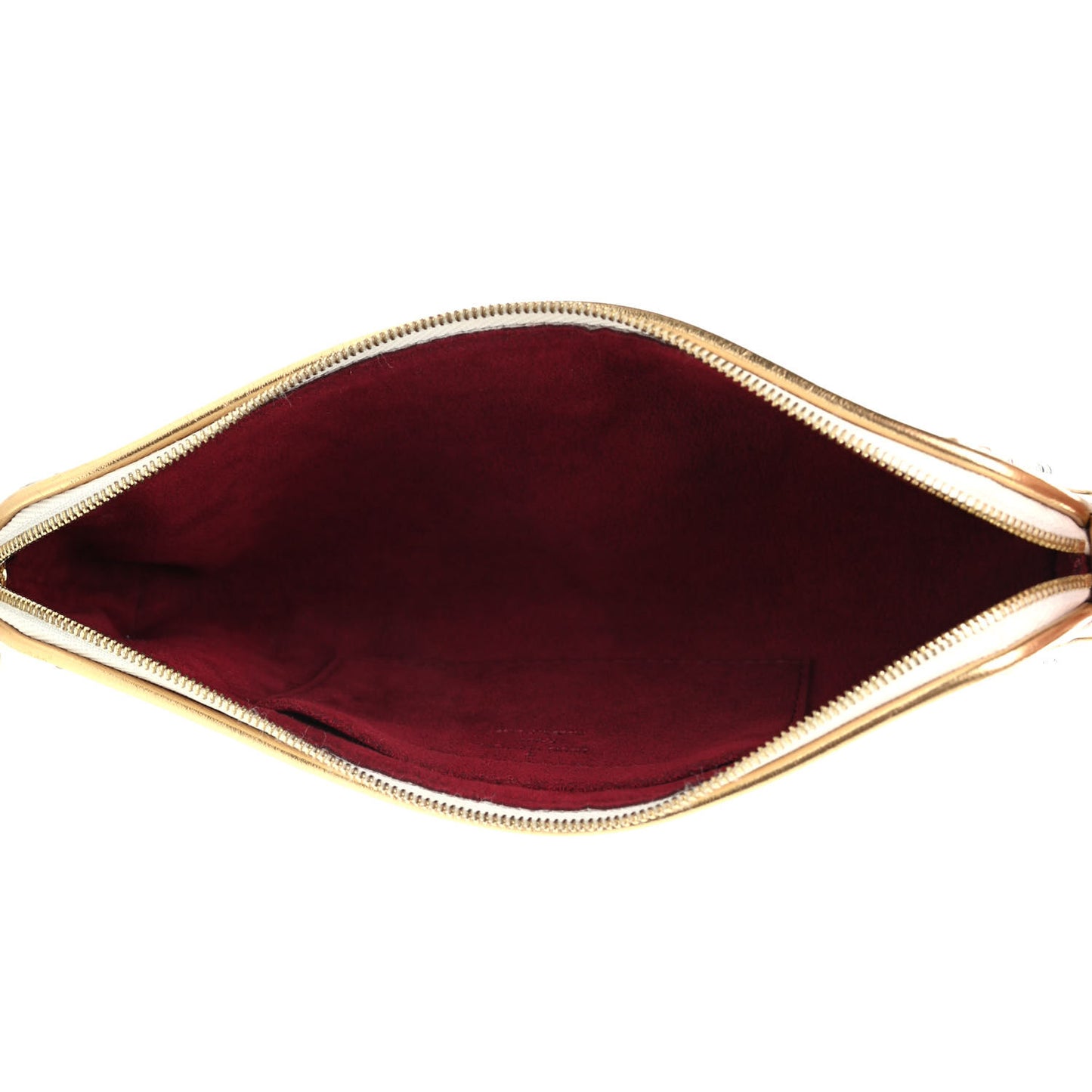 Monogram Multicolor Kate Clutch White