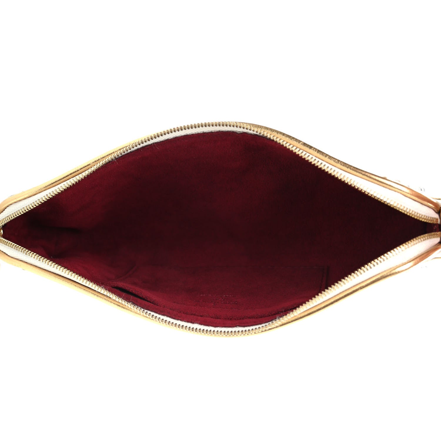 Louis Vuitton Monogram Multicolor Kate Clutch White 4 of 4