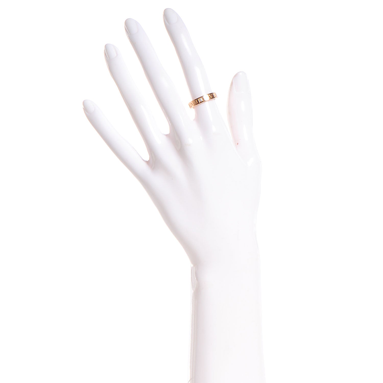 Bulgari 18K Rose Gold Diamond B.Zero1 Essential Band Ring 2 of 6