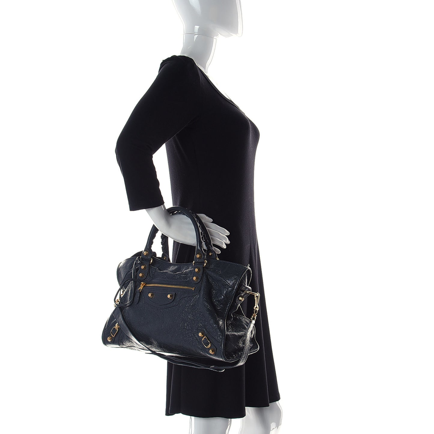 Agneau Giant 12 Gold Hardware City Anthracite