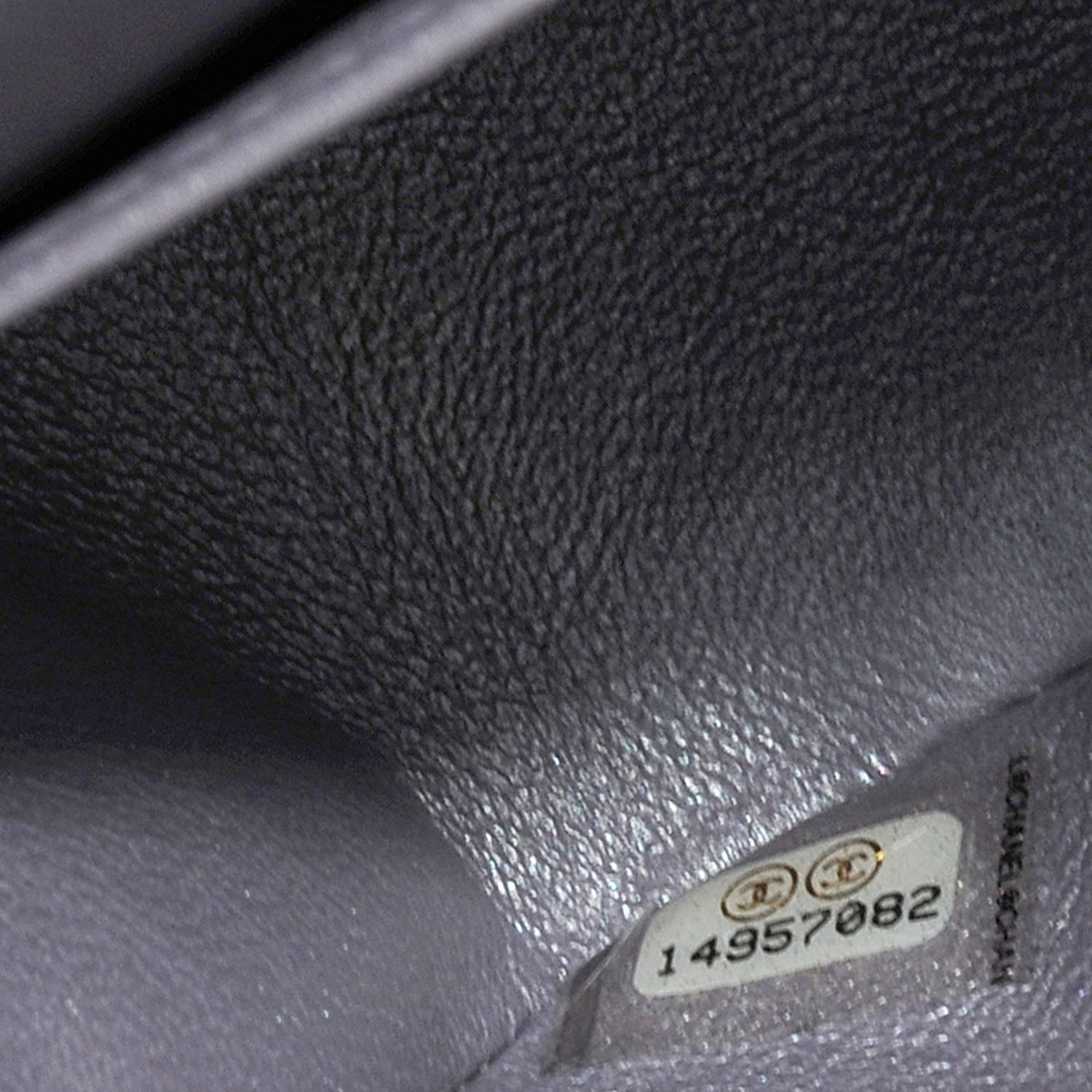 Chanel Metallic Lambskin Medium Double Flap Lilac 8 of 8