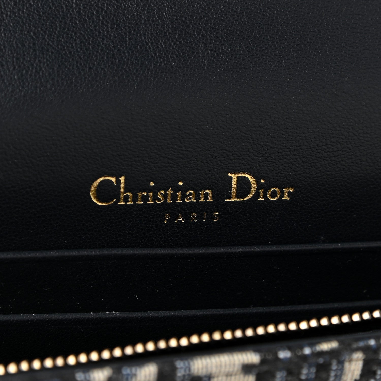 Christian Dior Oblique Saddle Belt Bag Blue 5 of 11