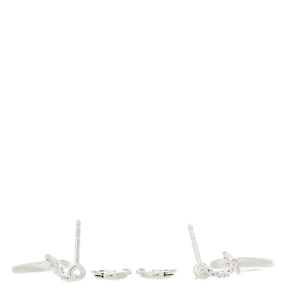 Hermes Sterling Silver Farandole Drop Earrings 4 of 4