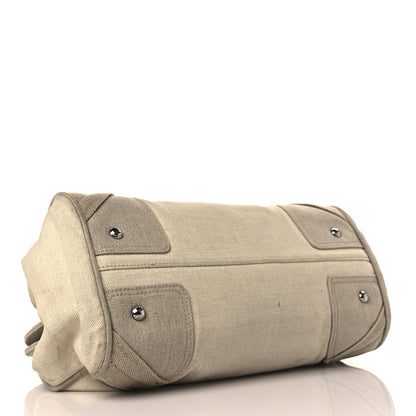 Prada Canvas Mistolino Frame Bag Naturale 4 of 11