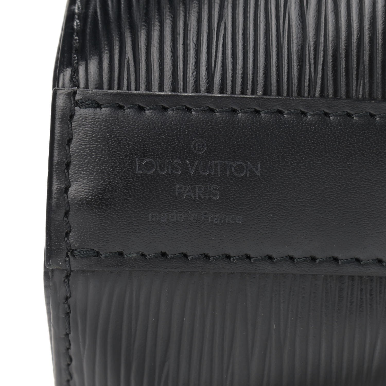 Louis Vuitton Epi Sac D'Epaule GM Black 7 of 11