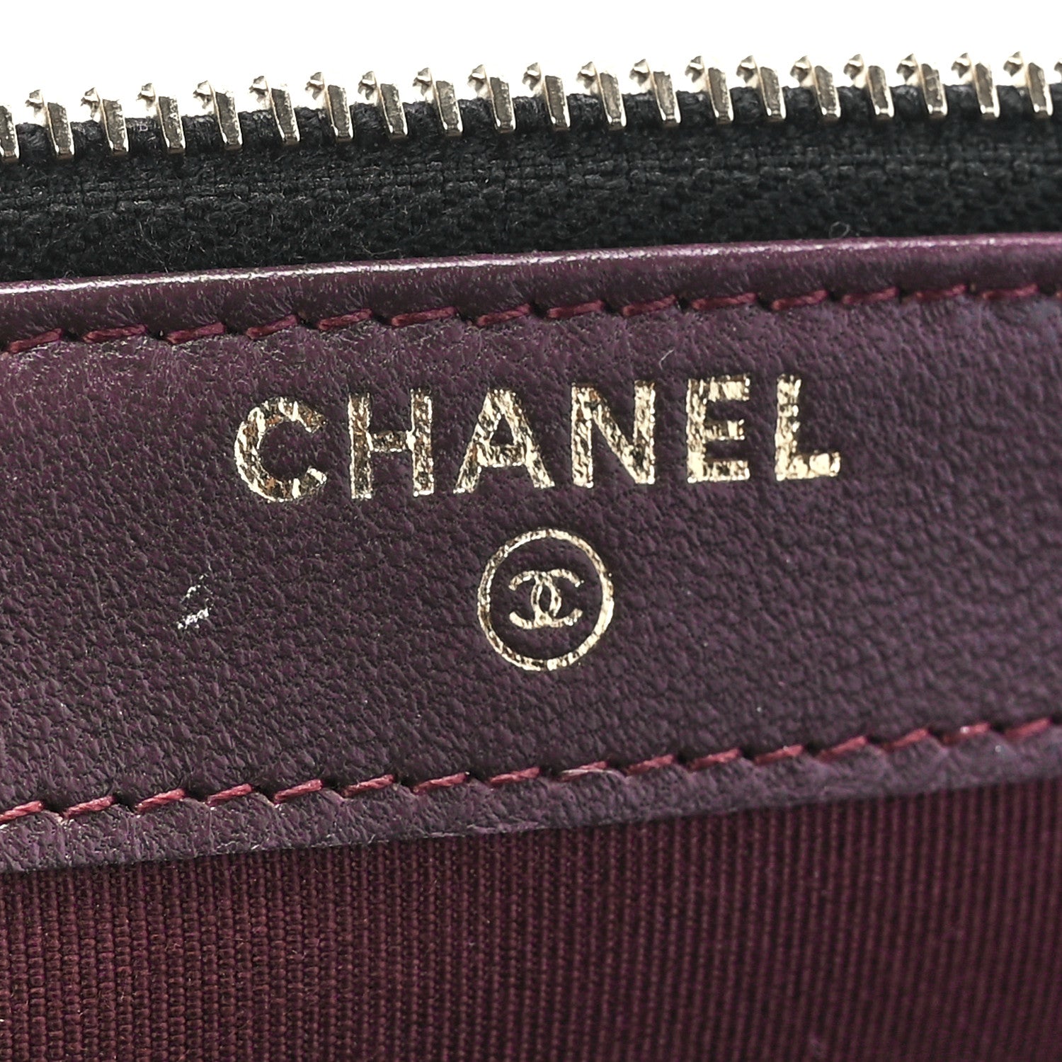 Chanel Lambskin Quilted Small Clutch With Chain Black 6 of 12