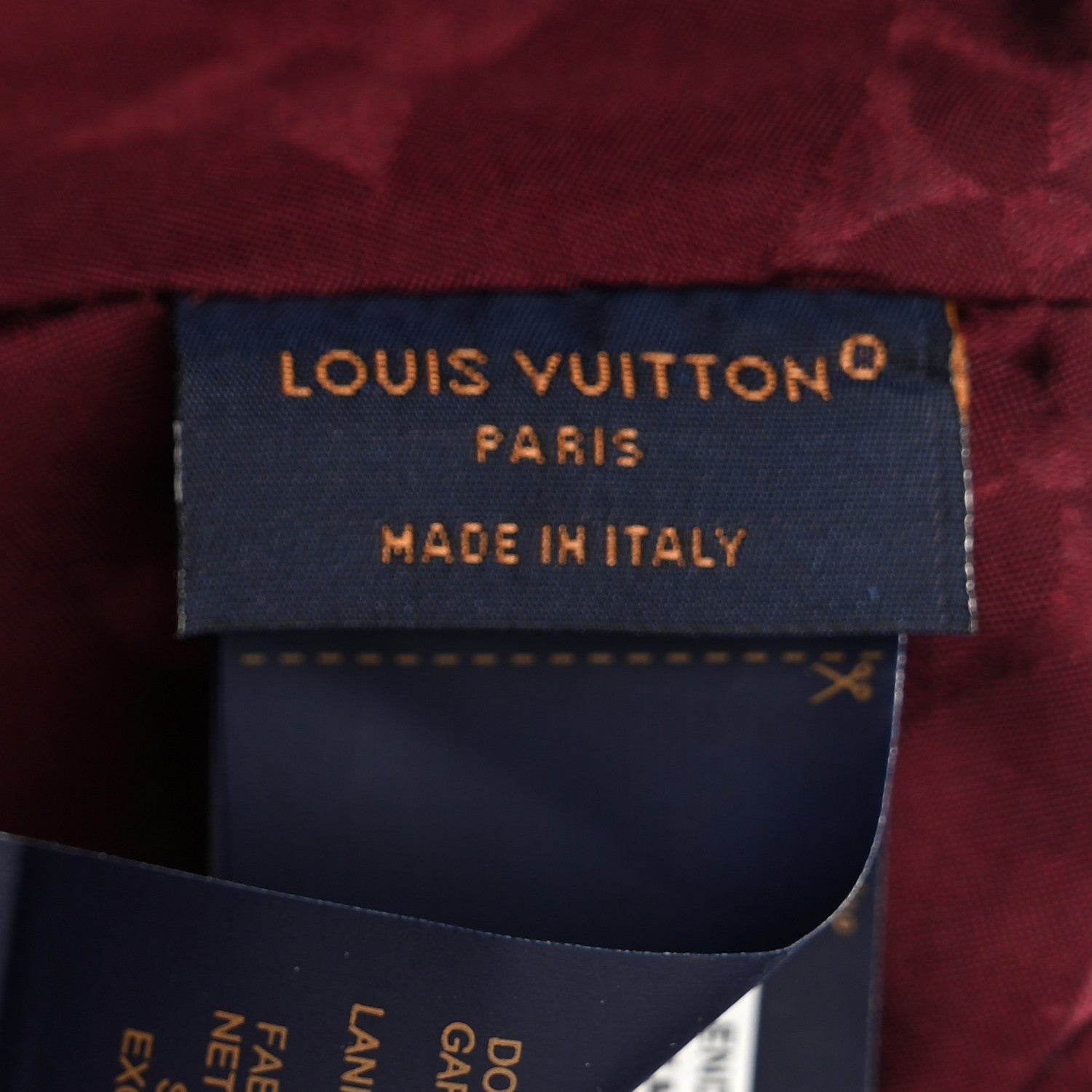 Louis Vuitton Wool Silk Monogram Endless Cap L Bordeaux 8 of 8