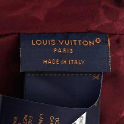 Louis Vuitton Wool Silk Monogram Endless Cap L Bordeaux 8 of 8