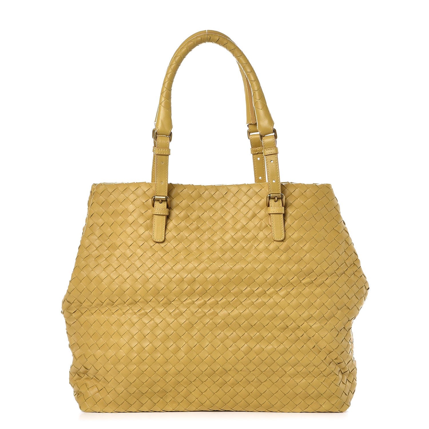 Bottega Veneta Nappa Intrecciato Tote Moutarde 1 of 8