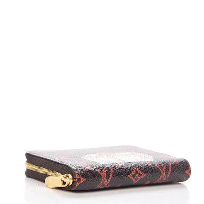 Louis Vuitton Catogram Zippy Coin Purse Marron 4 of 8