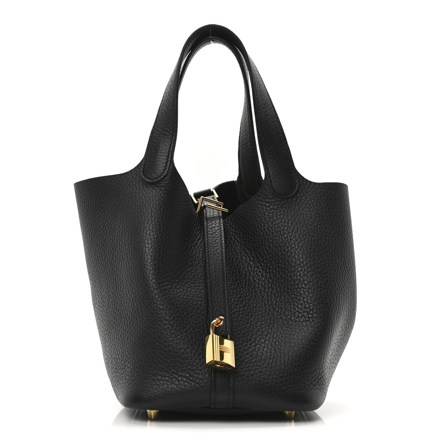 Hermes Taurillon Clemence Picotin Lock 18 PM Black 1 of 9