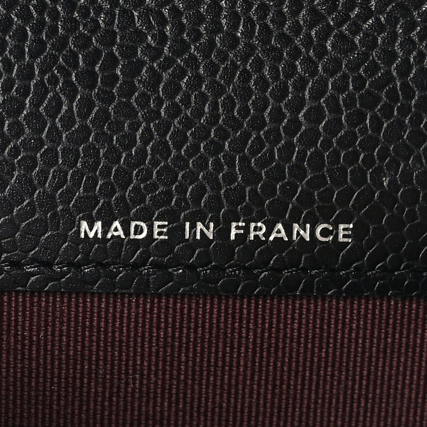 Caviar Quilted Flap Card Holder Wallet Black