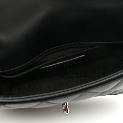 Chanel Calfskin Quilted CC Uniform Flap Belt Bag Black 5 of 10