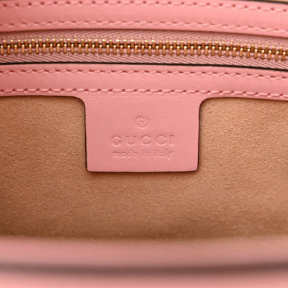 Gucci Boarded Plutone Calfskin Medium Jackie 1961 Tote Wild Rose 6 of 11
