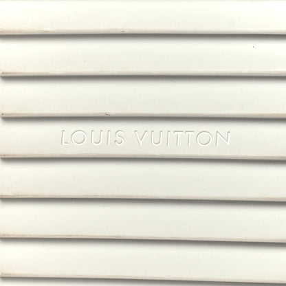 Louis Vuitton Lambskin Embossed Monogram Time Out Sneakers 39 White 8 of 10