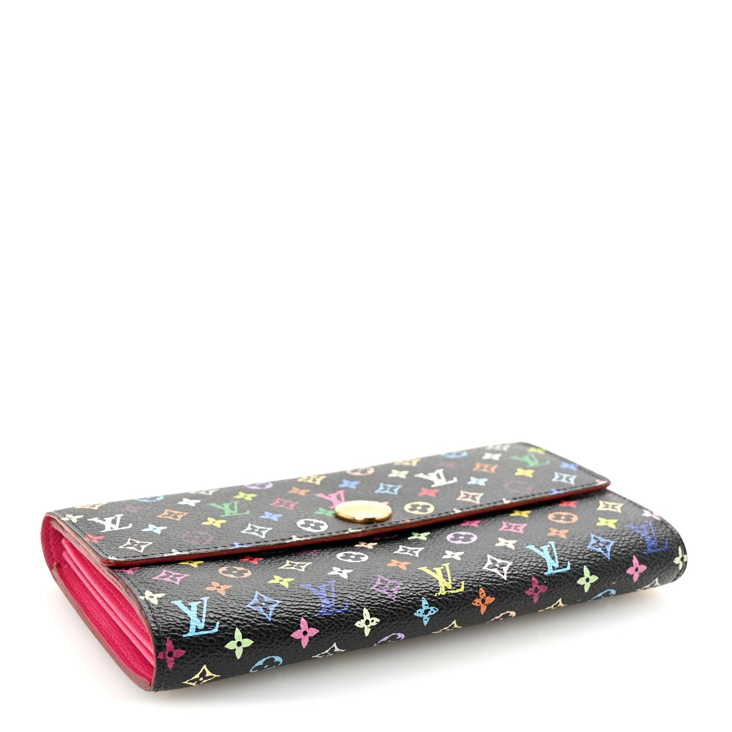 Monogram Multicolor Sarah Wallet Black Grenade