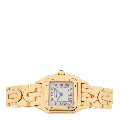 Cartier 18K Yellow Gold 22mm Panthere Art Deco Quartz Watch 2 of 4