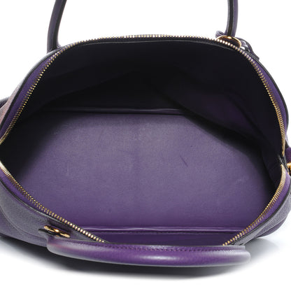 Hermes Taurillon Clemence Bolide 35 Ultraviolet 6 of 9