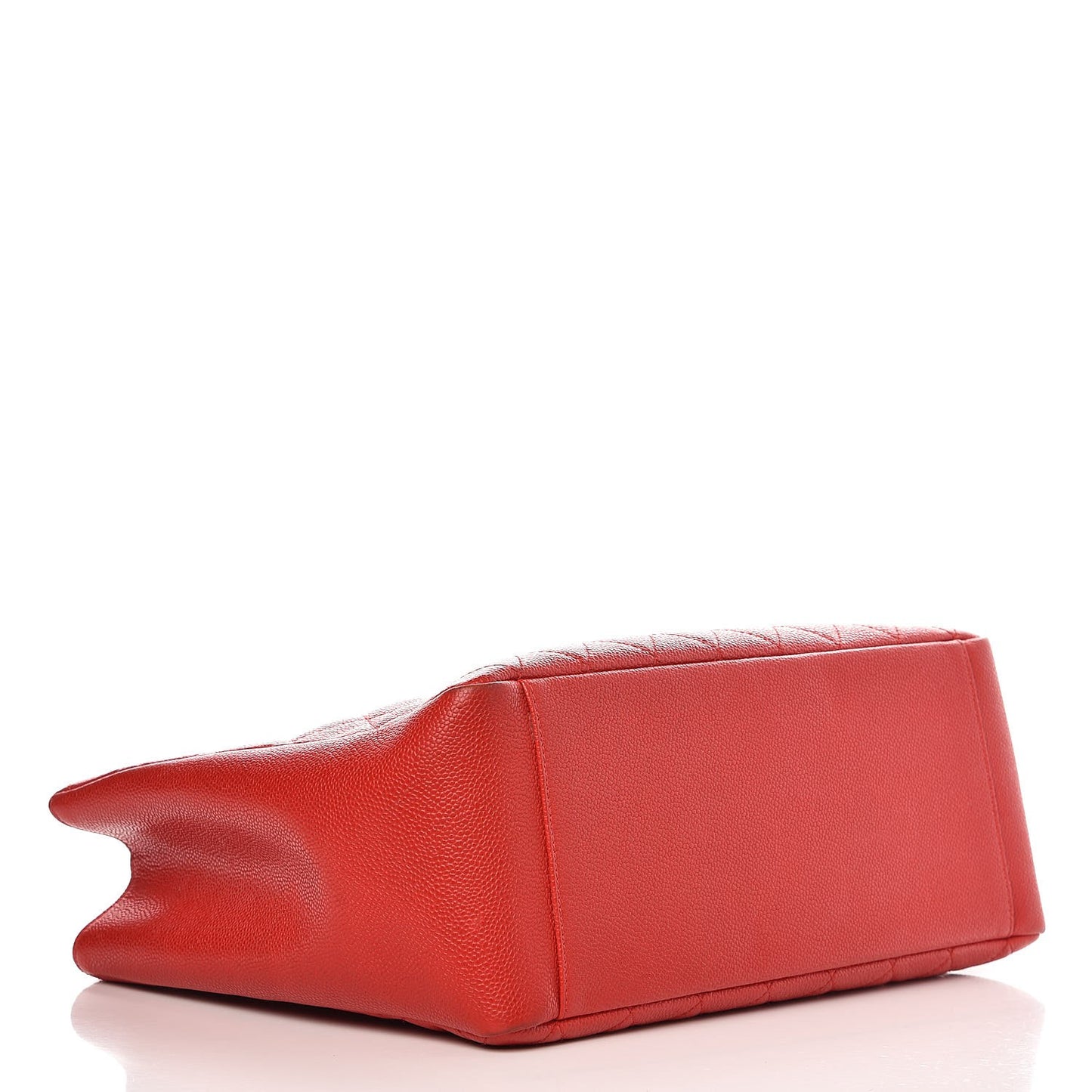 Caviar Quilted Grand Shopping Tote GST Red
