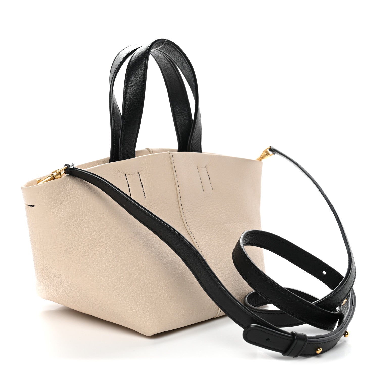 マンサーガブリエル ミニ トゥリパーノ 2way バッグ  tulipano Mansur Gavriel Calfskin Mini Tulipano Bag Latte Macchiato